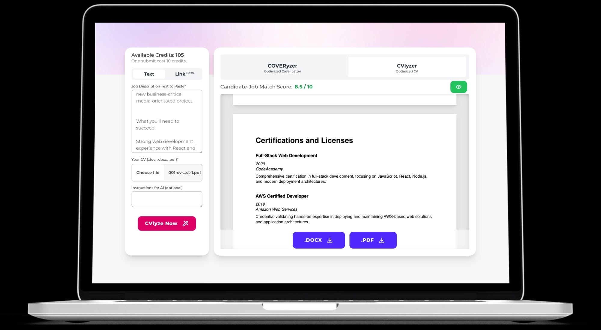 cvlyzd-ai-cv-optimizer